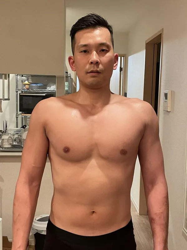 Tatsuya Ozu photographed at home in October 2025, before he began taking Unimate